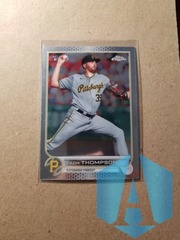 2022 Topps Chrome Base #30 Zach Thompson - Pittsburgh Pirates